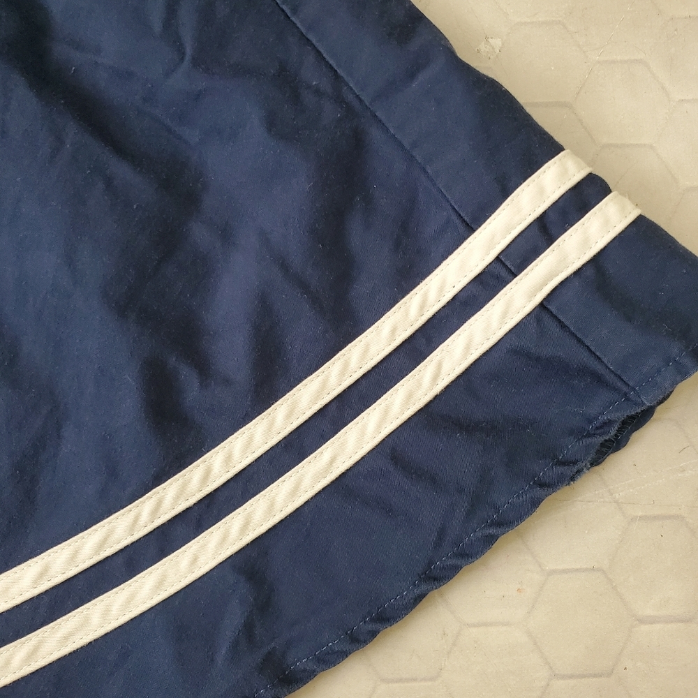 Hell Bunny Vixen Blue Skull Anchor Sailor Nautical Halter Dress - Picture 6 of 9